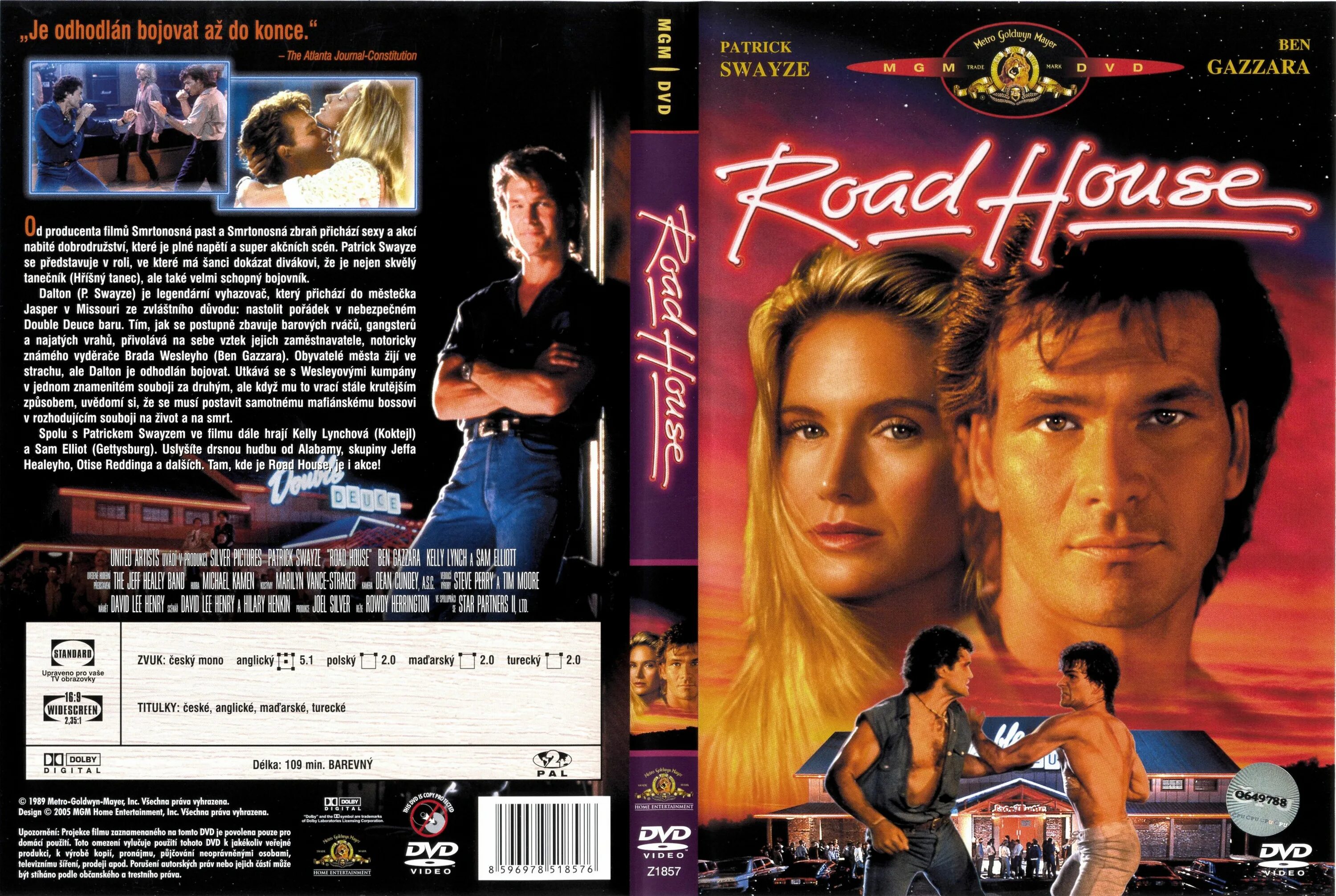 Road house movie. Патрик Суэйзи Roadhouse. Roadhouse 1989. Патрик Суэйзи дом у дороги.