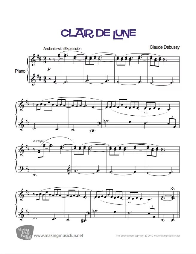 Lune ноты. Claire de Lune Дебюсси Ноты. Claire de Lune Debussy Ноты. Claire de Lune Claude Debussy Ноты. Clair de Lune Ноты.