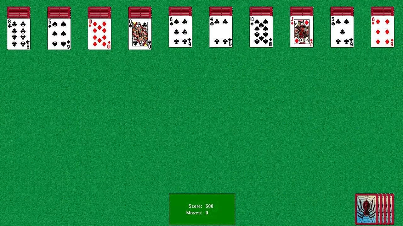 Игра Spider Solitaire. Пасьянс паук 1 масть. Игра паук 4. Пасьянс паук Spider Windows 7. Пау игра паук