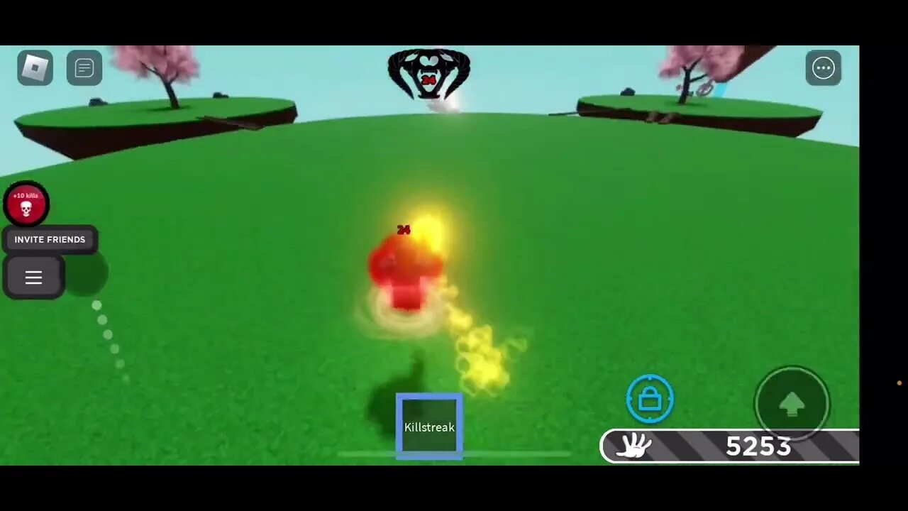 Killstreak button test