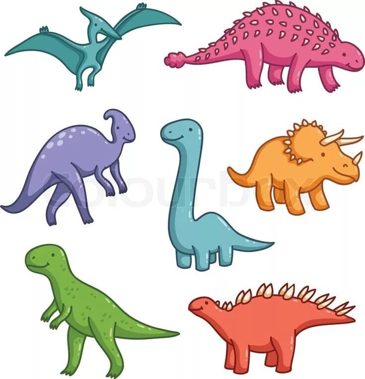 Dinosaur colors