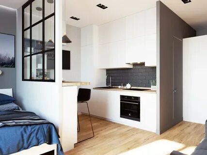 Дизайн квартир-студий с одним окном (87 фото) - фото - картинки и рисунки: скача