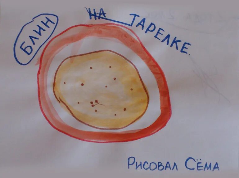 Блины занятие младшая группа