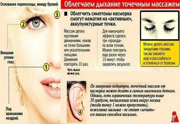 Как пробить нос без капель от заложенности