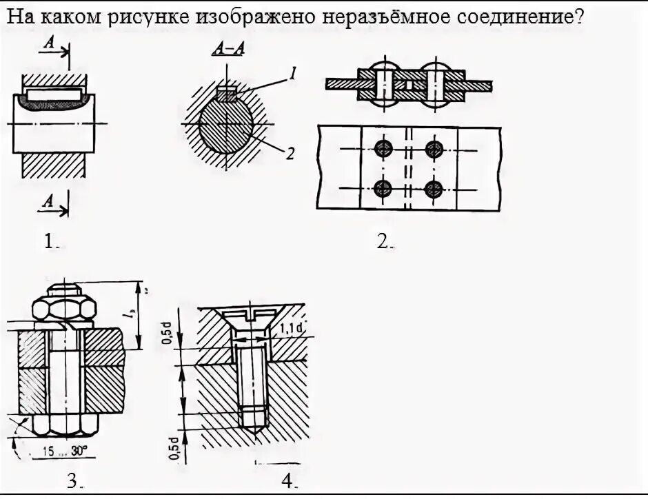 Неразъемные соединения 1 вариант. На рисунке изображено неразъемное соединение. Соединение шпонкой изображено на рисунках. Соединение деталей, изображенное на рисунке. На рисунке 129 изображено соединение 4 одинаковых