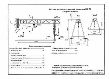 Определение козлового крана
