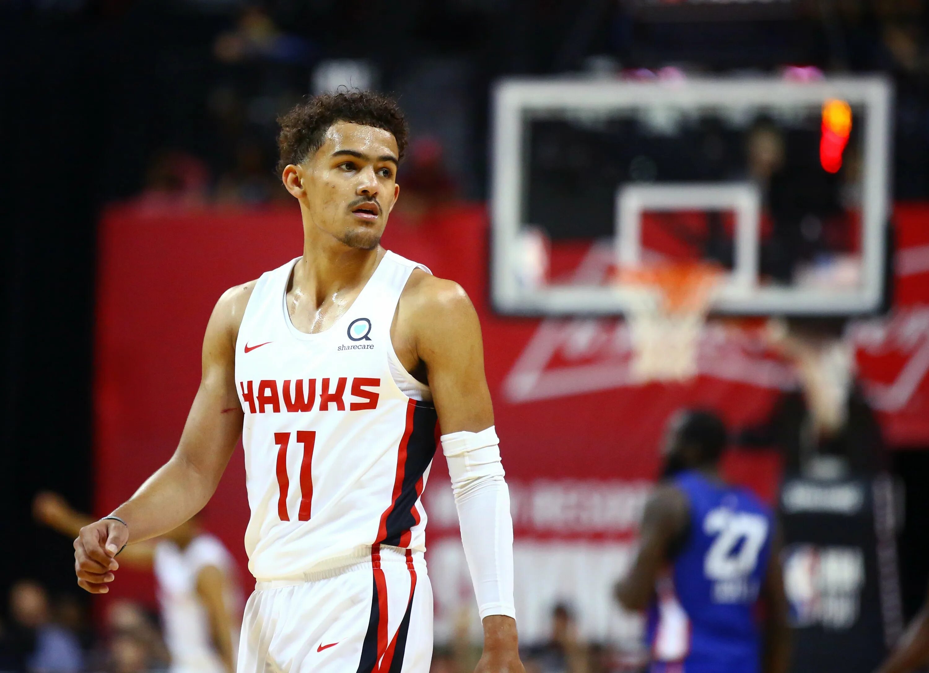 Trae young 2. Trae young slamdunk. Atlanta Hawks.