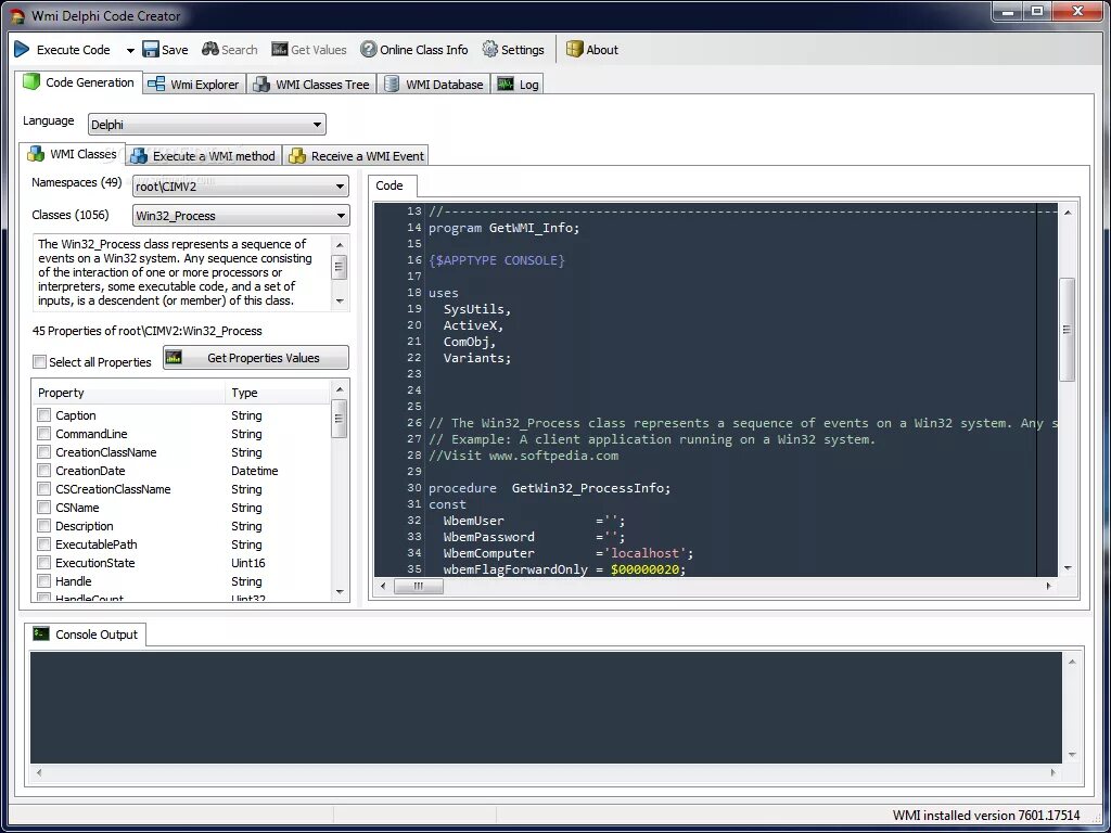 Case delphi. Delphi код. программный код делфи. wmi delphi code creator. delphi 7 код.