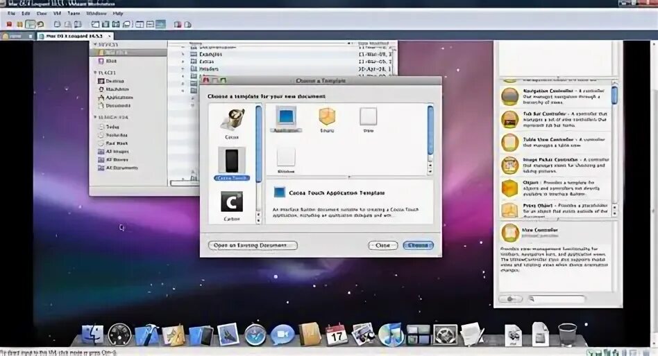 Интерфейс mac