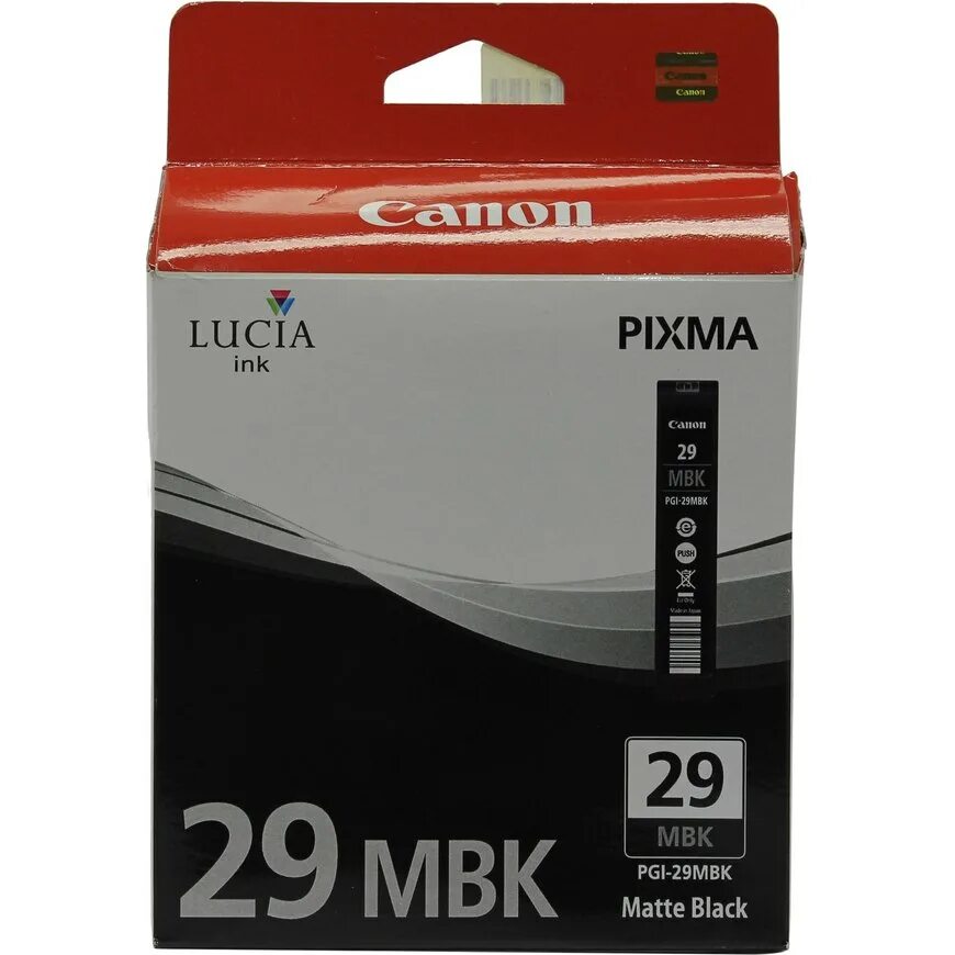 Картридж матовый черный. Картридж струйный Canon PGI-29c 4873b001 голубой для Canon PIXMA Pro 1. Картридж МК матовый черный. Canon PGI-29mbk (4868b001). Картридж Canon PGI-29 MBK.