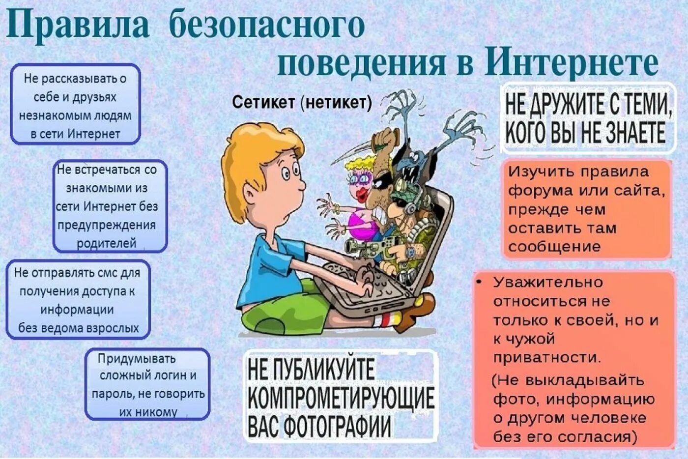 Интернет активно используется людьми в повседневной жизни. Правила безопасного поведения в интернете. Правила безопасного интернета. Правила безопасности в интернете для детей. Безопасное поведение в интернете.