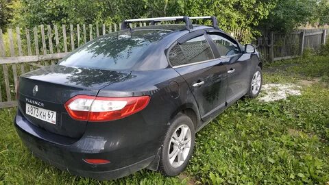 Багажник на крышу рено флюенс