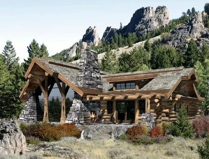 Каменный дом в горах
