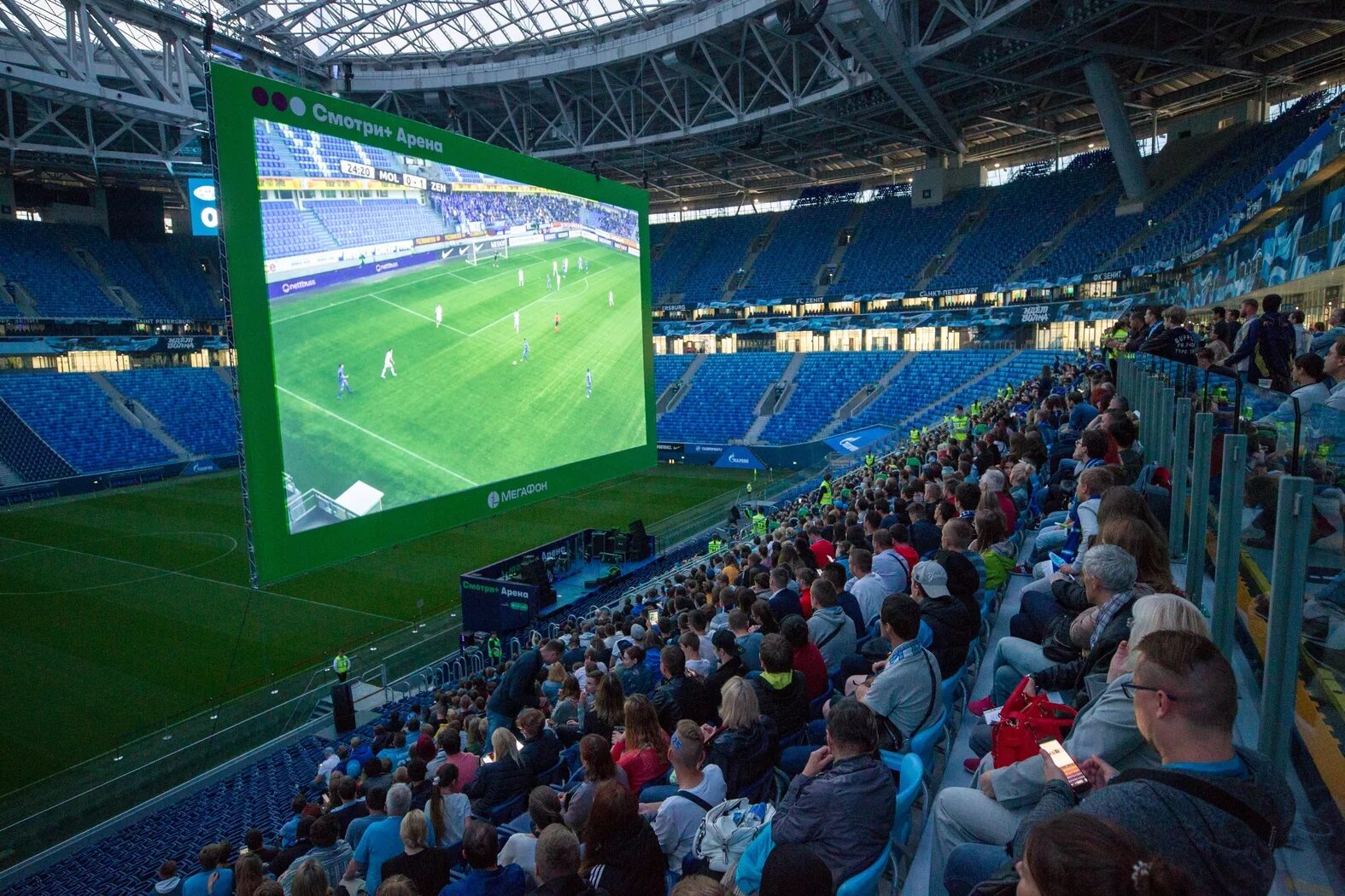 Большие экраны футбол