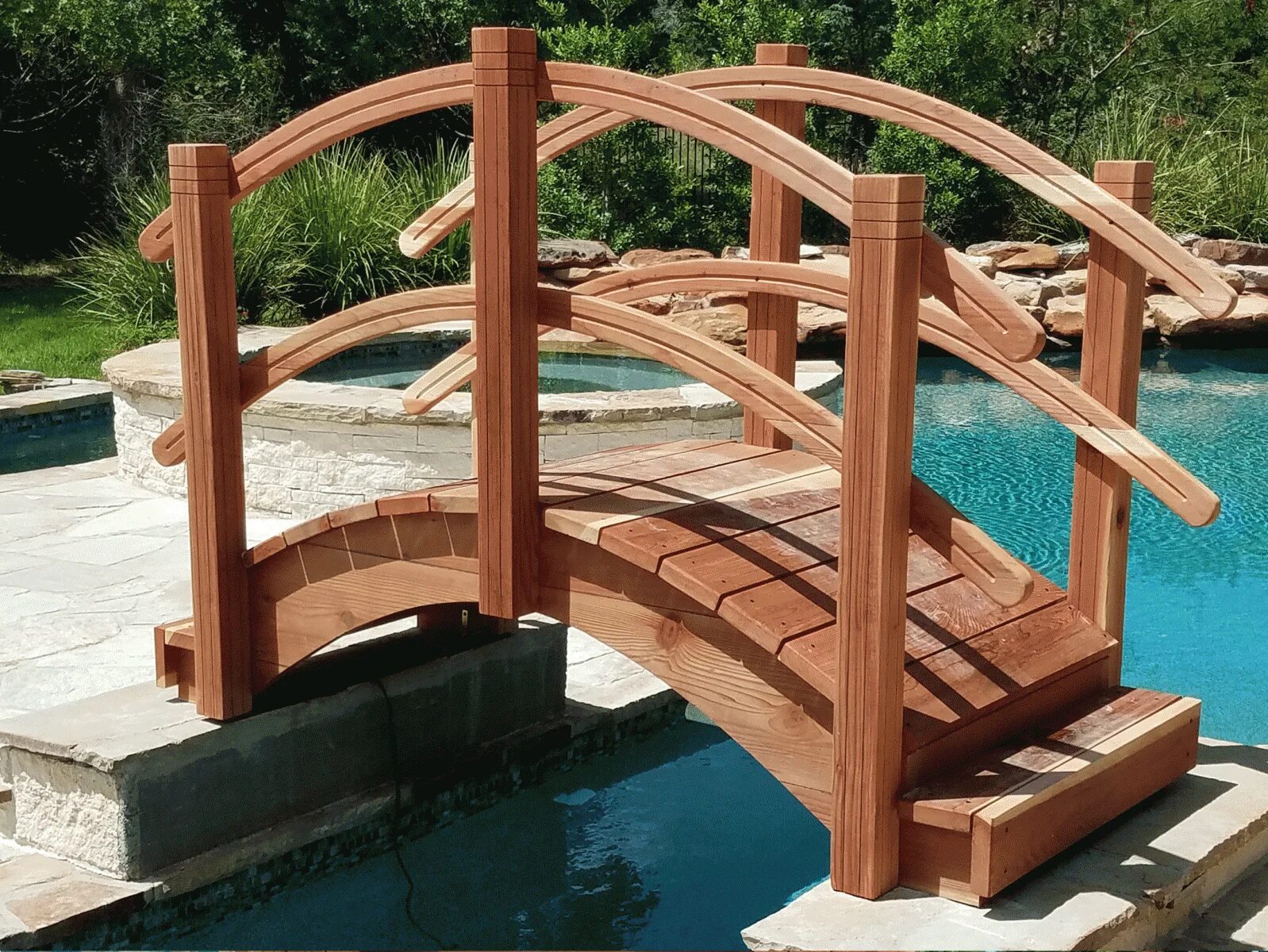Построить деревянный мост. Деревянный мостик. Декоративный мостик. Арочный садовый мостик. Мостик деревянный декоративный.