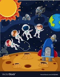 Игровая программа для детей про космос