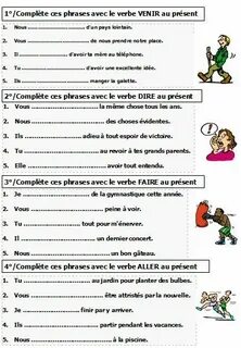 Faites des phrases