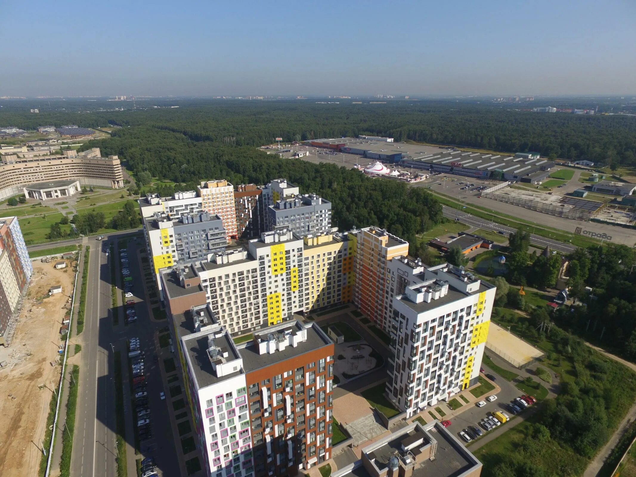 Микрогород в лесу фото ЖК Микрогород В лесу квартиры в Москве, цены, продажа квартир в ЖК