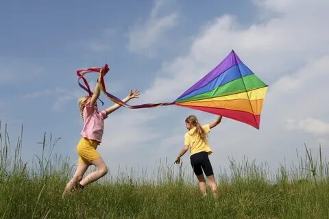 They are flying