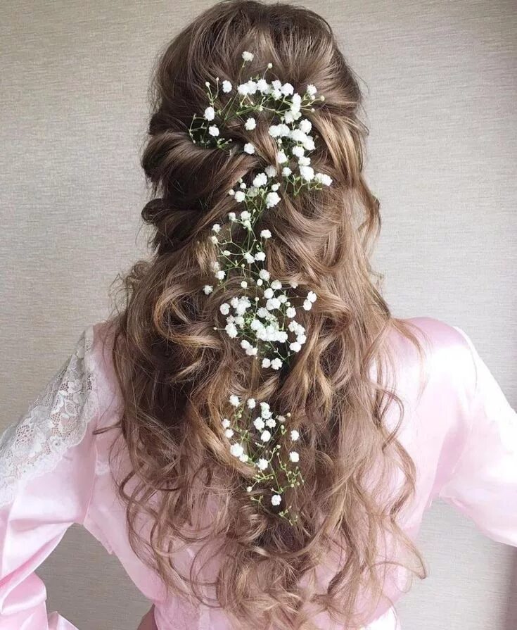 Wedding Hairstyles With Flowers 30+ Looks & Expert Tips Wedding hair clips, Long