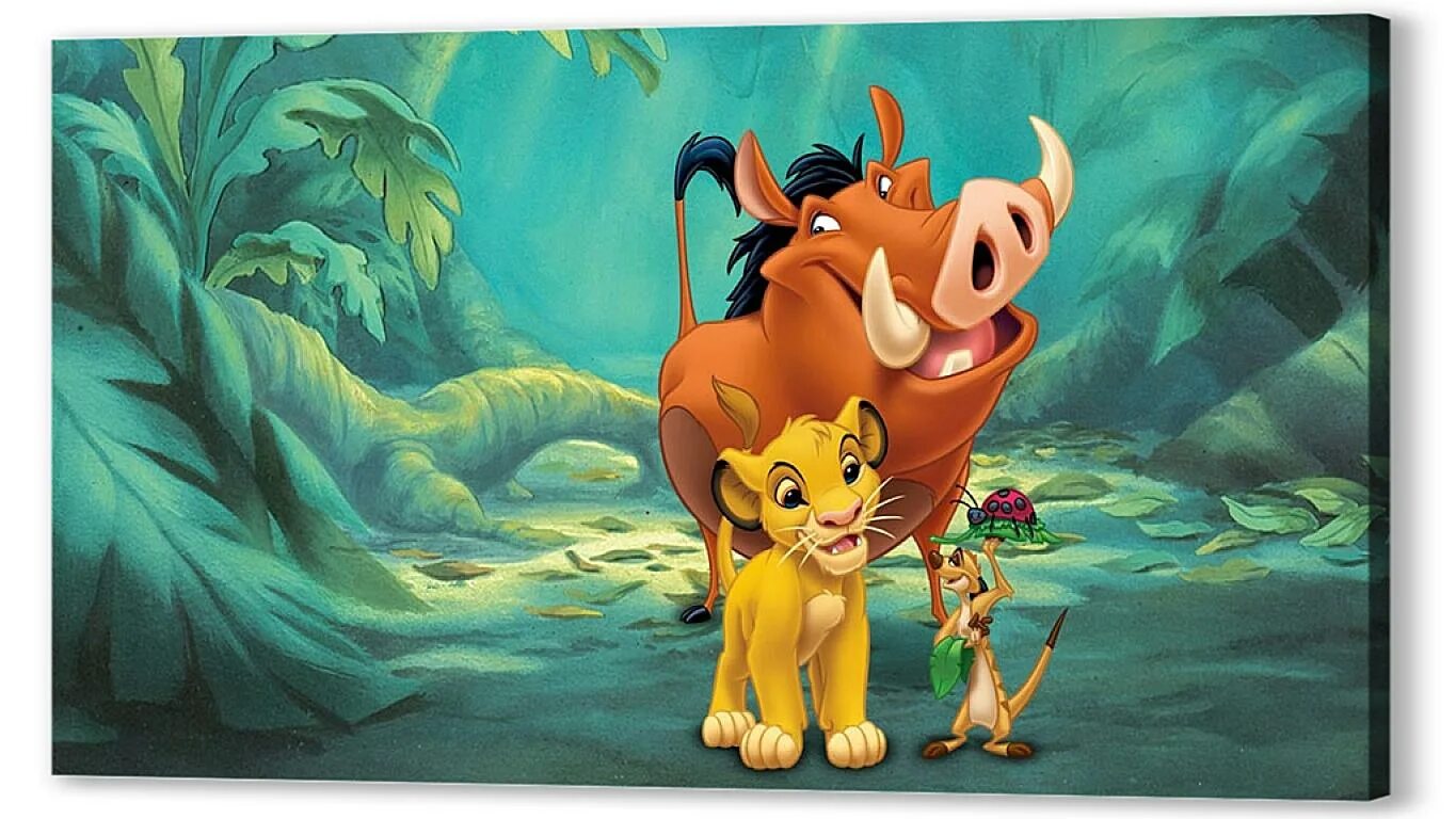 Мои любимые герои мультфильмов шрек пумба маугли. Король Лев.