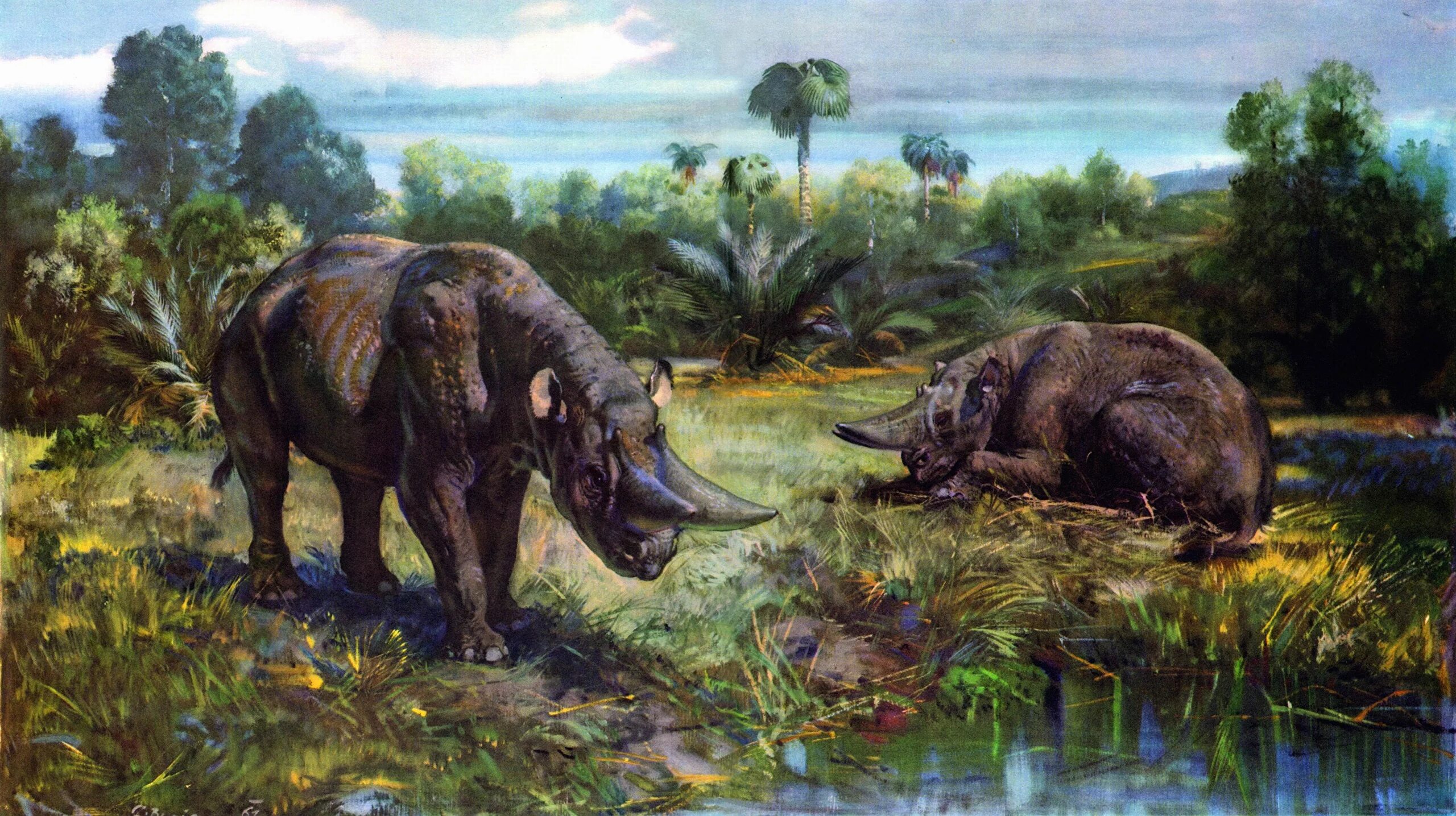 Зденек буриан (1905-1981). Эра древних животных. Эра древних животных. Эра древних животных. Эра древних животных.