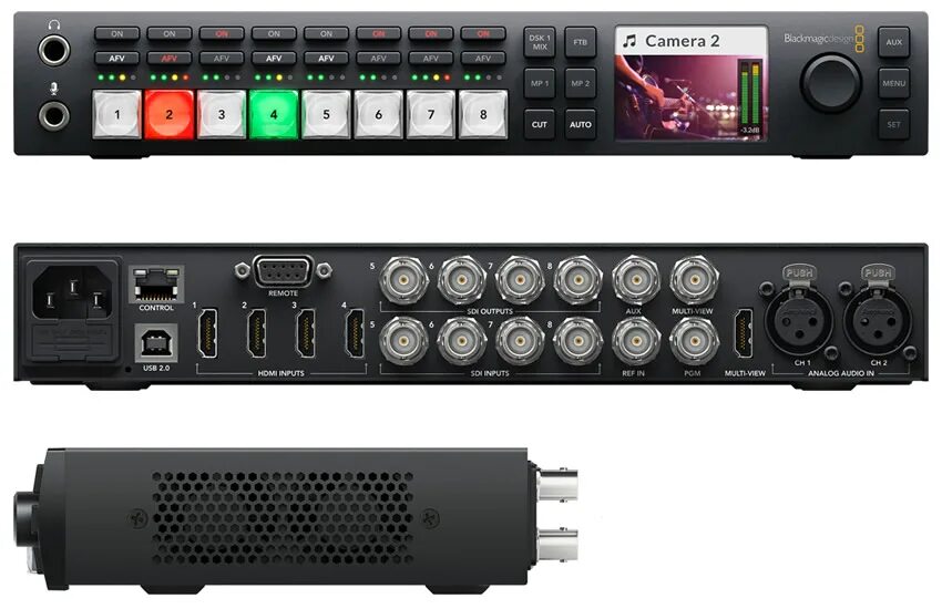 Blackmagic extreme. Blackmagic atem television studio. • микшерный пульт atem television studio hd 8 входов (4 sdi, 4 hdmi),. blackmagic mixer. микшерный видеопульт blackmagic studio hd.