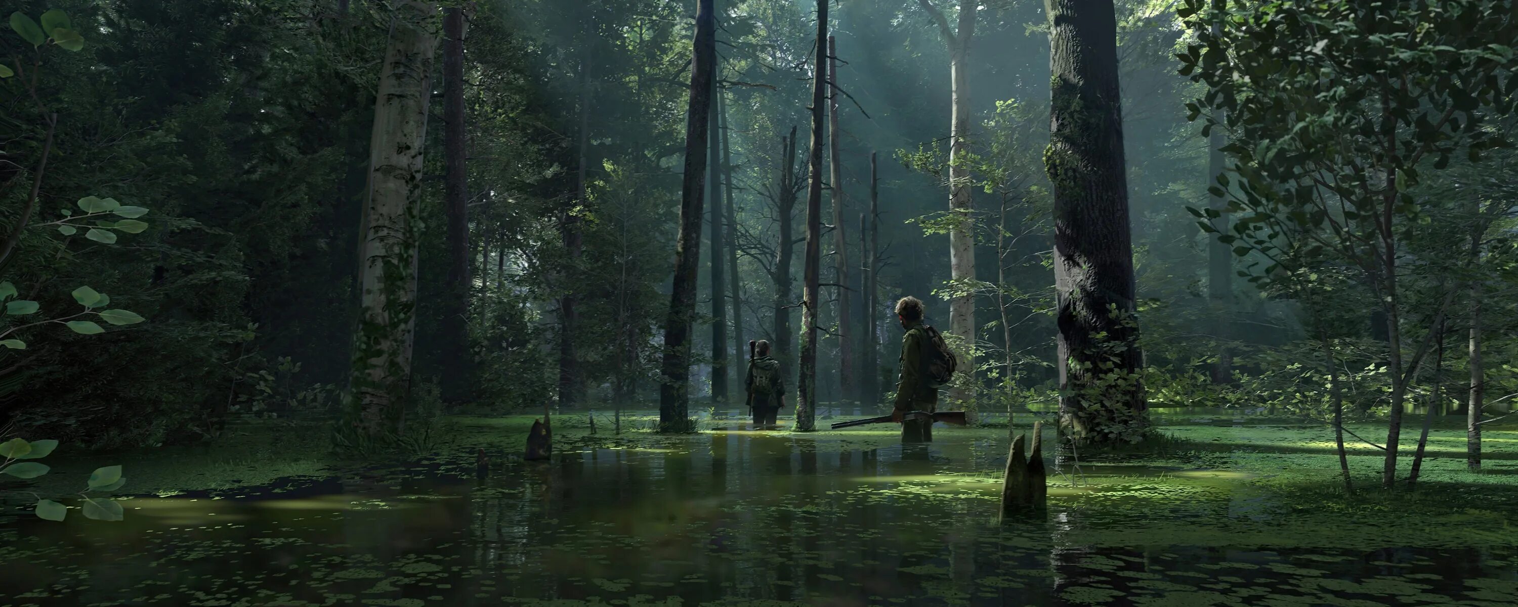 Forest 2 c. The last of us 2 Forest. Концепт арт the last of us Part 2.