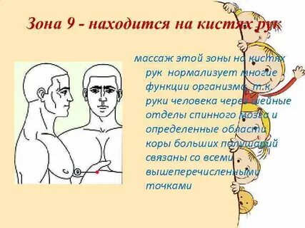 Точечный массаж конспект