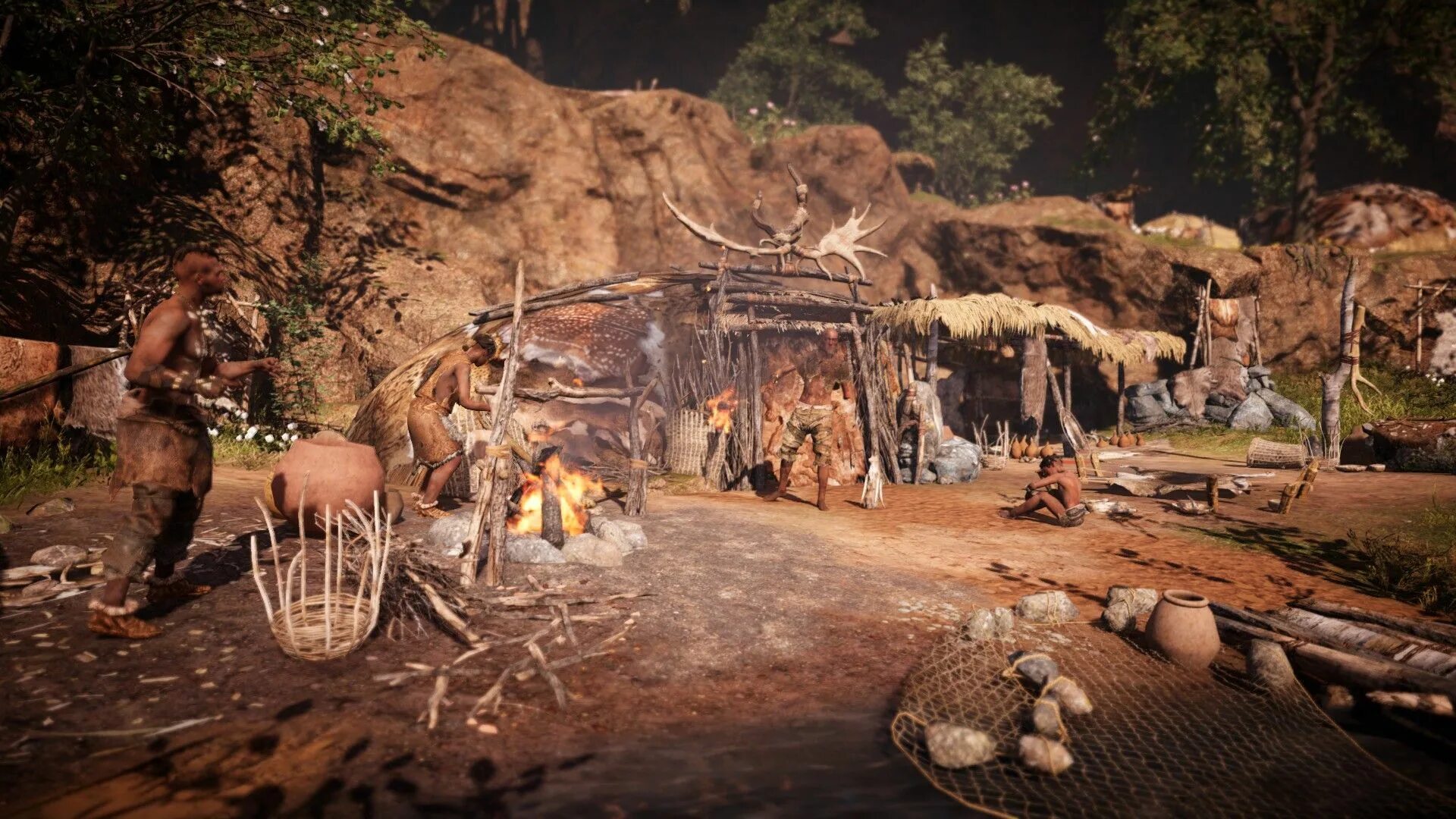 Фар край примал. Far Cry Primal природа. Far village