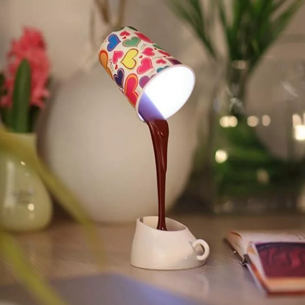 Pouring light