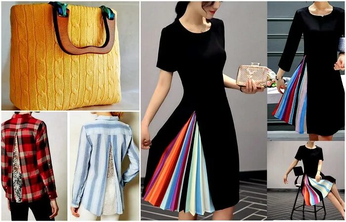 Обновить новую одежду. Одежда модная из старых вещей. Стильный гардероб. Перешить платье. Вторая жизнь старого платья.