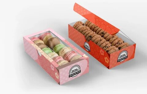 Though typically used as fold up cookie boxes, they can also be filled with...