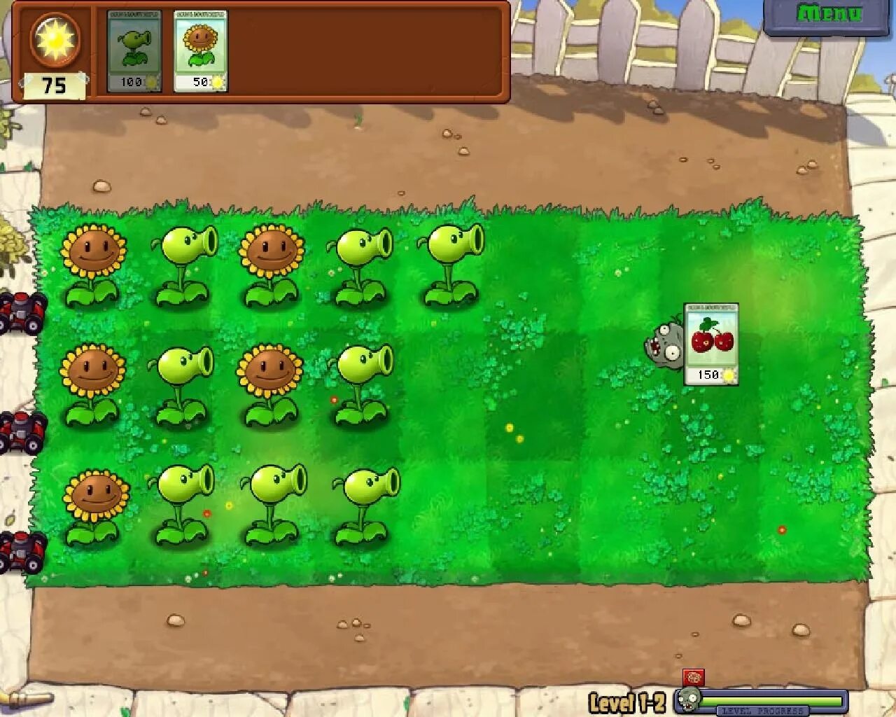 Zombies demo. Растения против зомби 1 лужайка. Растения против зомби двор. Игра растения против зомби 1 уровень. Растения против зомби exe.