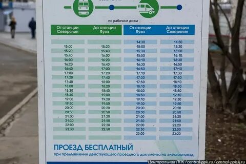 Расписание электричек пушкинская нижний