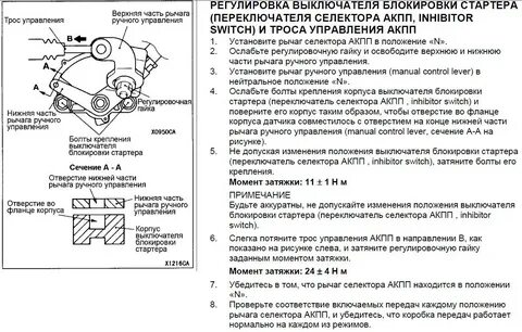 Настройка акпп