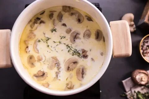 Рецепт грибного супа из шампиньонов с сыром