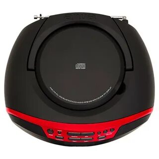 Aiwa BBTU-500DAB Red Bluetooth CD Player with DAB+FM Radio - 3.