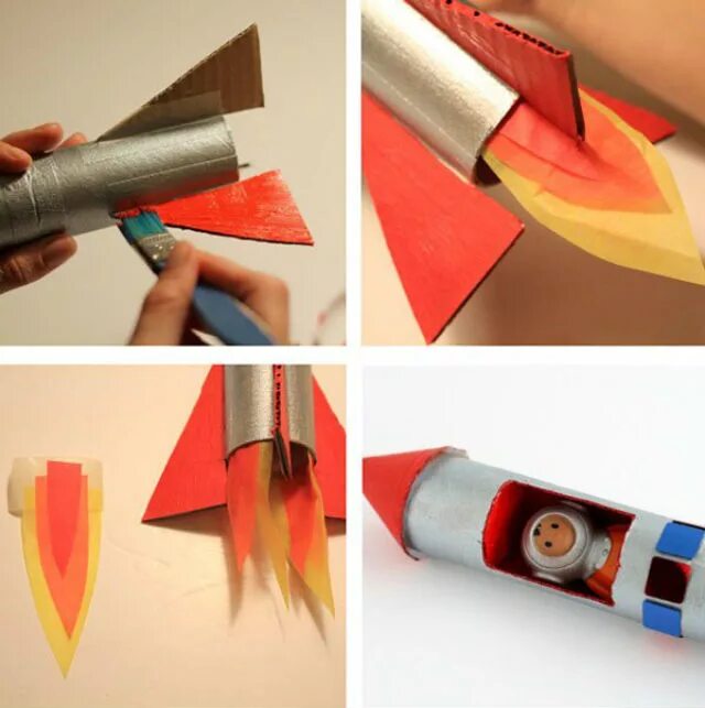 Как сделать ракету из картона своими руками. Ракета из бумаги. Ракета поделка своими руками. Макет ракеты своими руками. Поделка ракета из бумаги.
