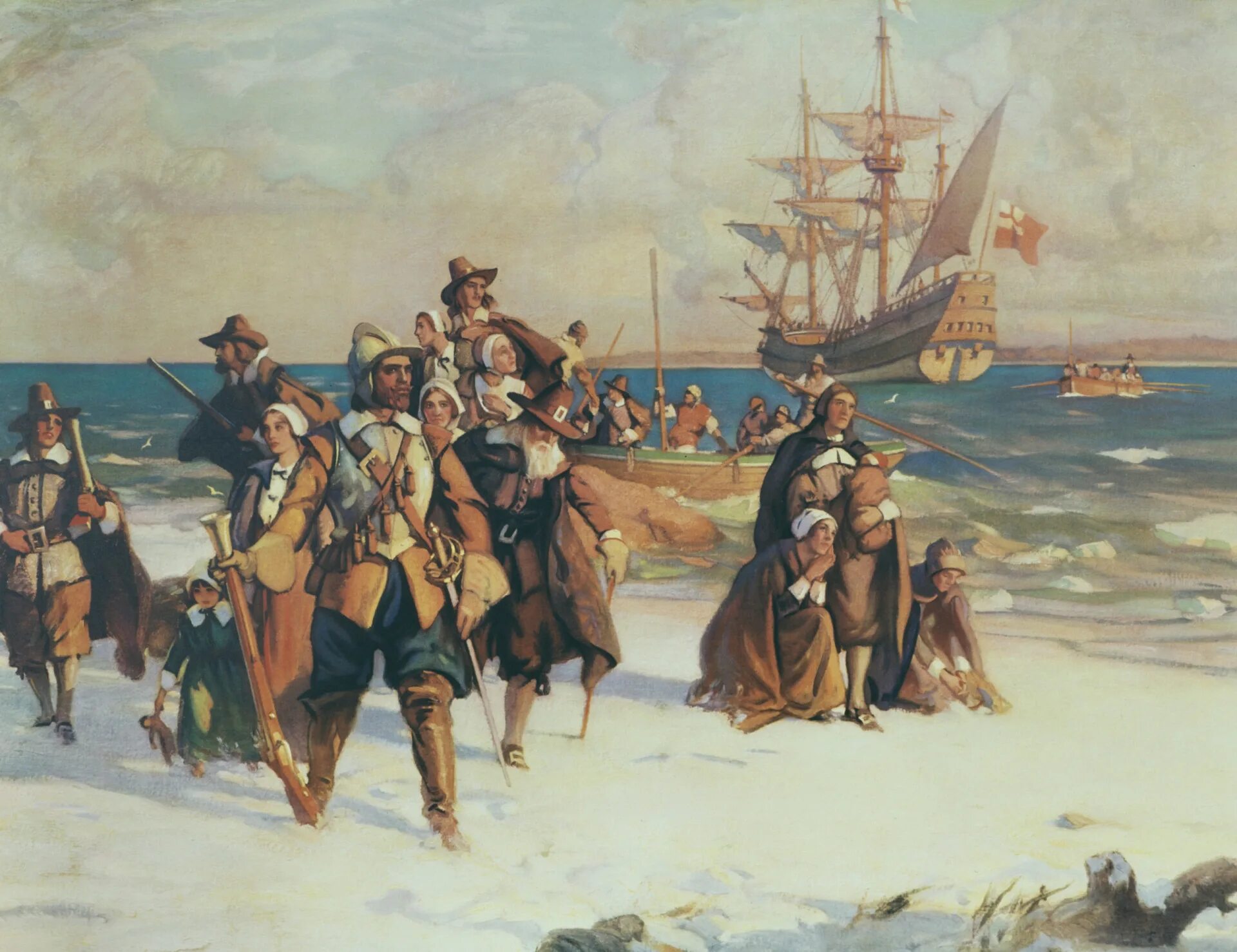 Были ли пилигримы. Mayflower Pilgrims. 1620 Год. Пилигримы 18 век. Отцы Пилигримы садятся на корабль.