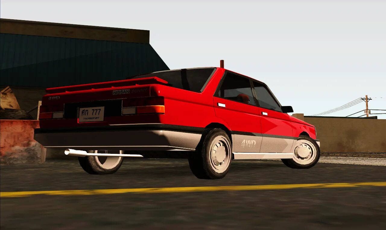 Andreas sunny. Ниссан санни са. ниссан санни b11 гта са. nissan sunny gta 5. ниссан санни b11 гта.