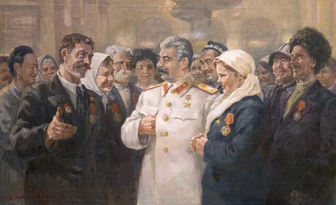 Заслуг перед народом. Социалистический реализм картины Сталин. «Сталин и Ворошилов в Кремле» (1938). Иосиф Сталин Соцреализм.