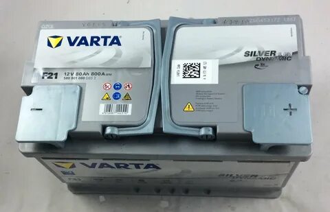 Agm аккумулятор varta silver