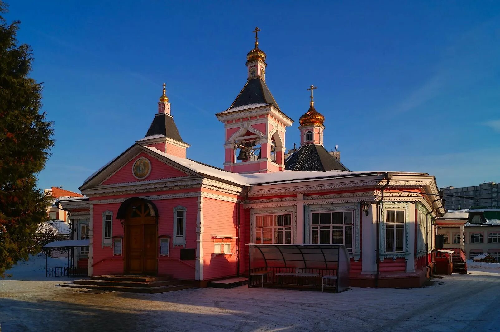 Храм преображения господня в богородском. Богородский храм москва. богородский храм на краснобогатырской. преображенская церковь богородское.