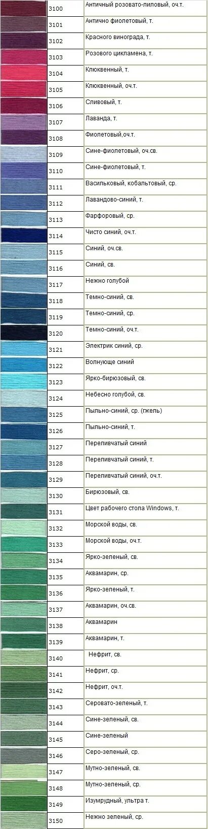 Мулине цвета названия. Гамма цвета мулине таблица цветов. палитра цветов ниток гамма. мулине гамма 3123 цвет. гамма 3100 цвет.