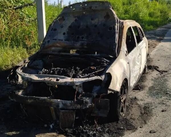 Авария в Фокино Брянская область. ДТП Фокино Брянской области. Опель сгорел