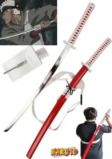 104cm Length Japanese Anime Naruto Sasuke Uchiha Sword Real Carbon.