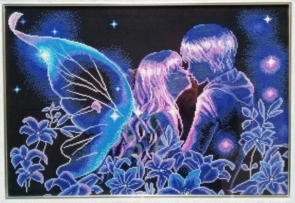 Вышивка волшебство. Волшебный поцелуй. волшебный поцелуй вышивка. вышивка крестом волшебный поцелуй. чарующий поцелуй.