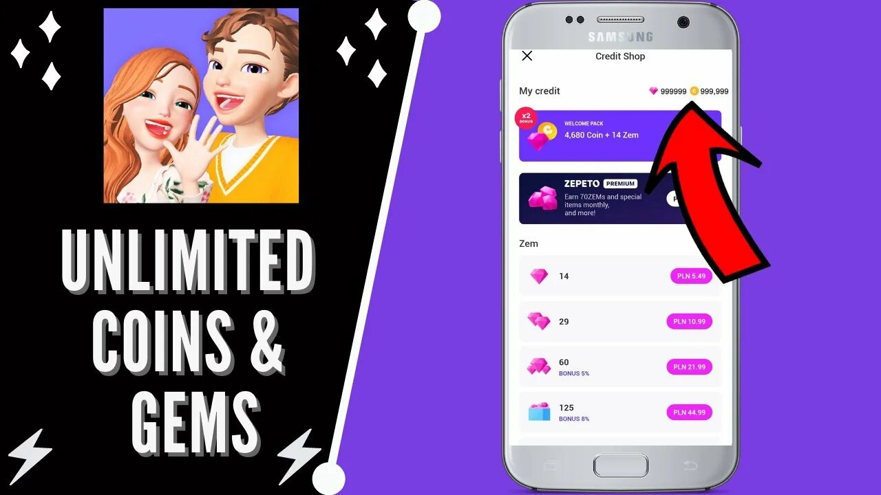 ZEPETO app. Бесплатные zem в ZEPETO.