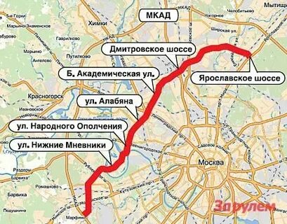 Дмитровское шоссе какое